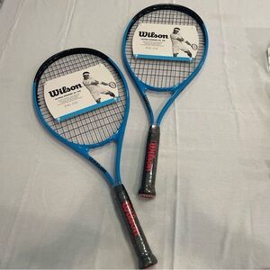 Pair of Tennis Rackets Wilson Ultra Power XL 112 3 4 3/8 NEW 2 Rackets Racquets